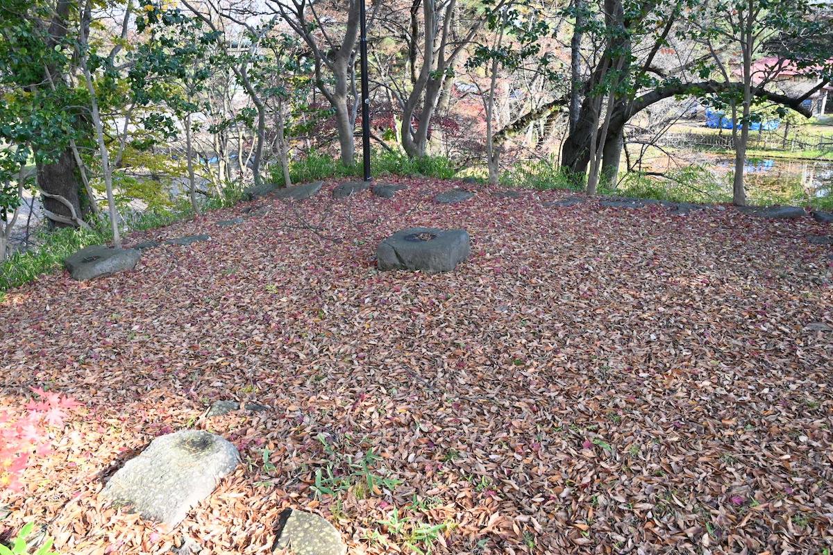 弘前公園内に残る櫓跡